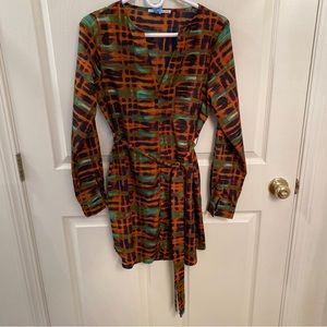 Tie-Waist Mini Dress Collective Concepts